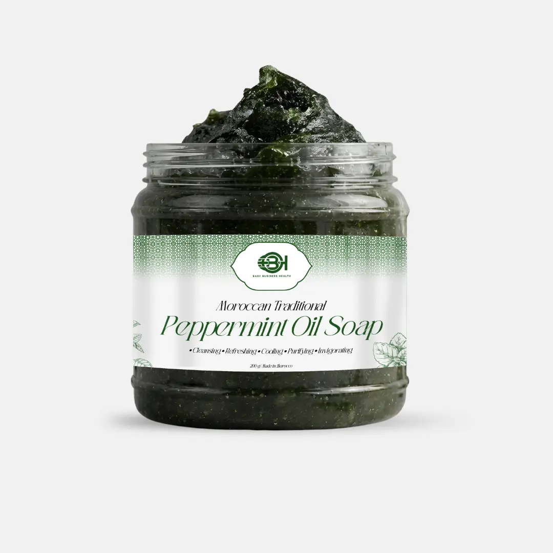 Moroccan Traditional Peppermint Oil Soap